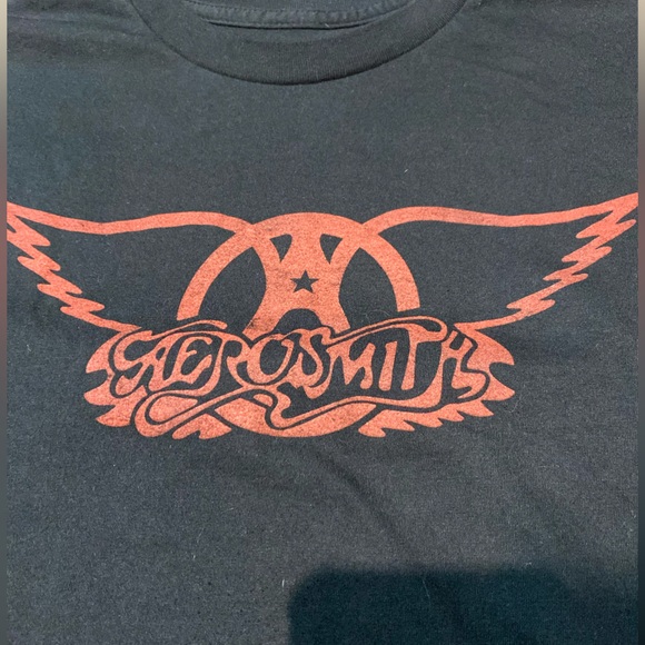 aerosmith Tops - Aerosmith size small tee